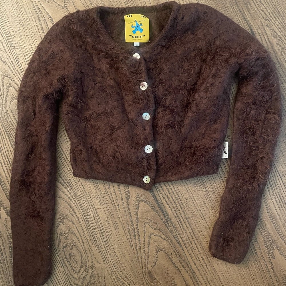 Unif brown sweater extra small